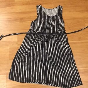 Black and white Maternity dress!